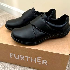 Sugar II Black leather US 7.5 extra wide